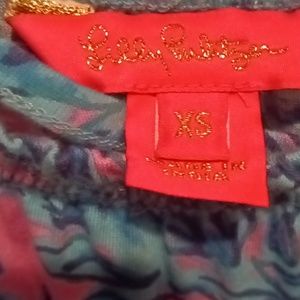 FINAL PRICE Lilly Pulitzer multi-colored animal/foliage print dress XS